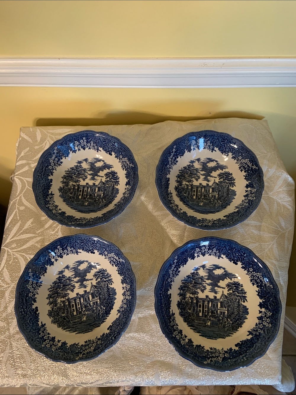 Merrie England J& G Meakin English Ironstone Cereal Soup Bowls Set of 4